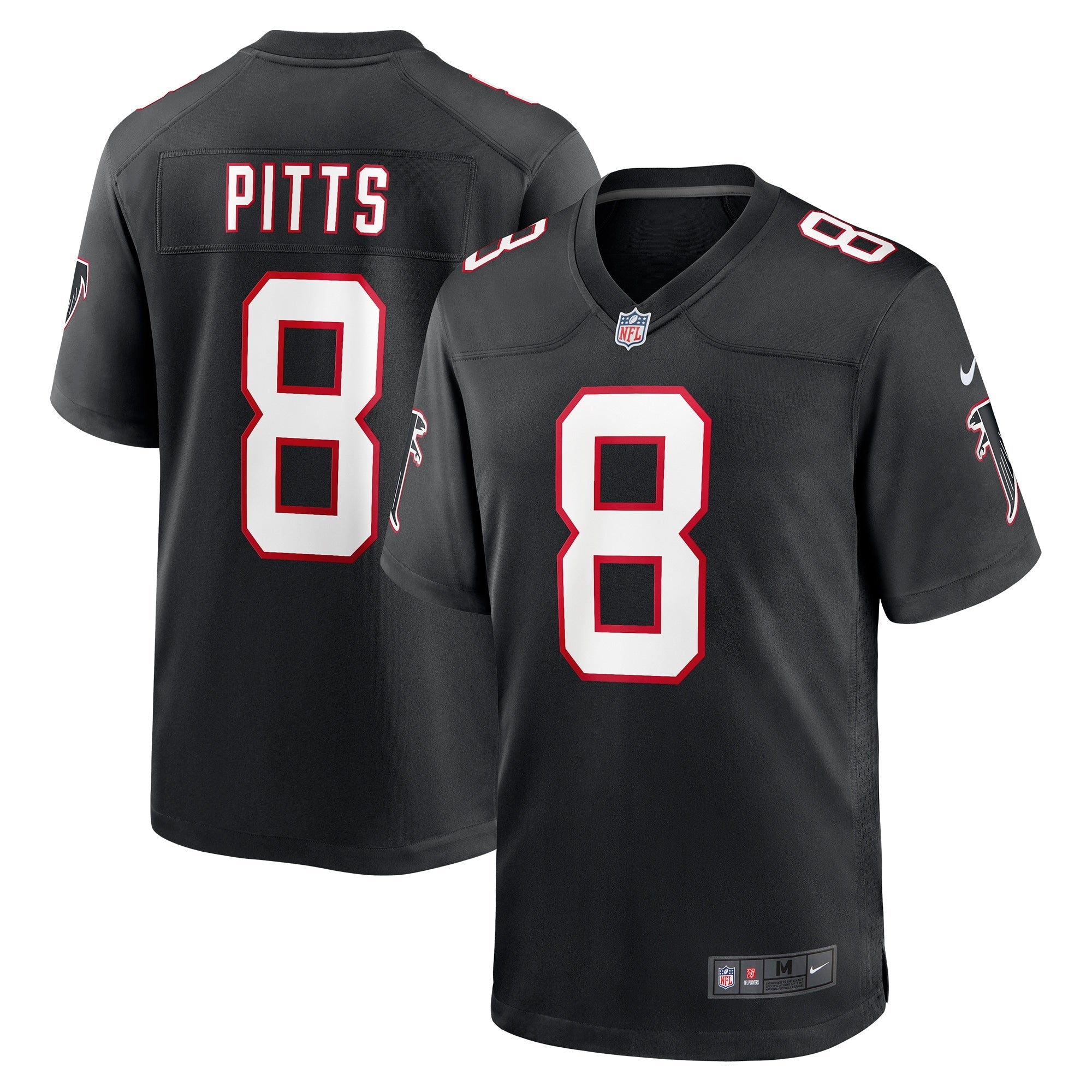 Kyle Pitts Atlanta Falcons Nike Alternate Game Jersey - Red/Black