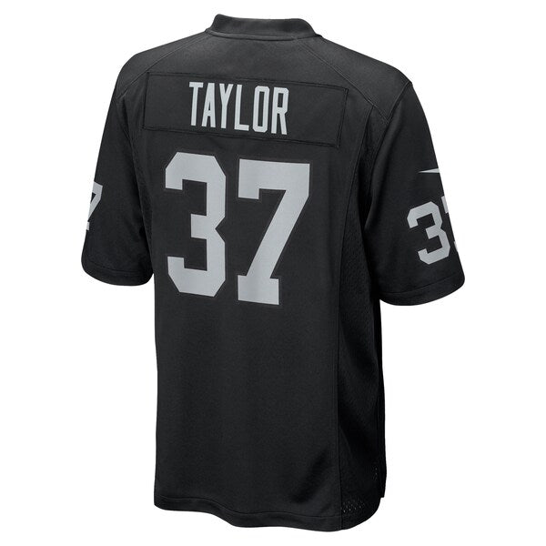 Trey Taylor Las Vegas Raiders Nike Team Game Jersey -  Black