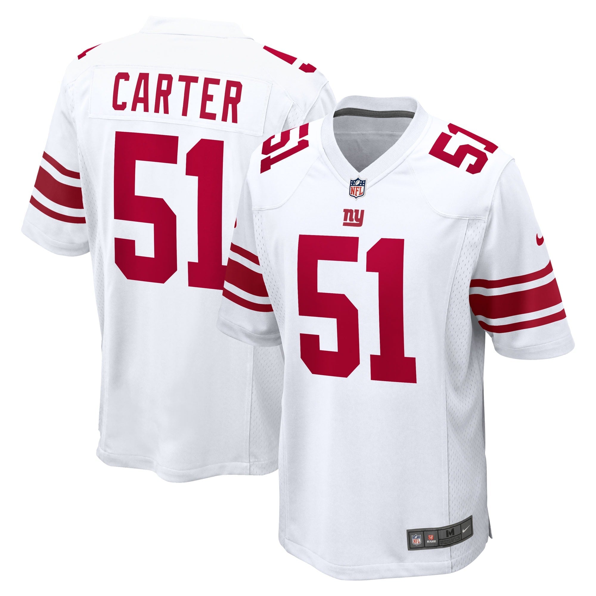 Abdul Carter New York Giants Nike First Round Pick Alternate Game Jersey - Red/White/Royal