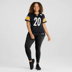 Kaleb Johnson Pittsburgh Steelers Nike Women's Team Game Jersey -  Black