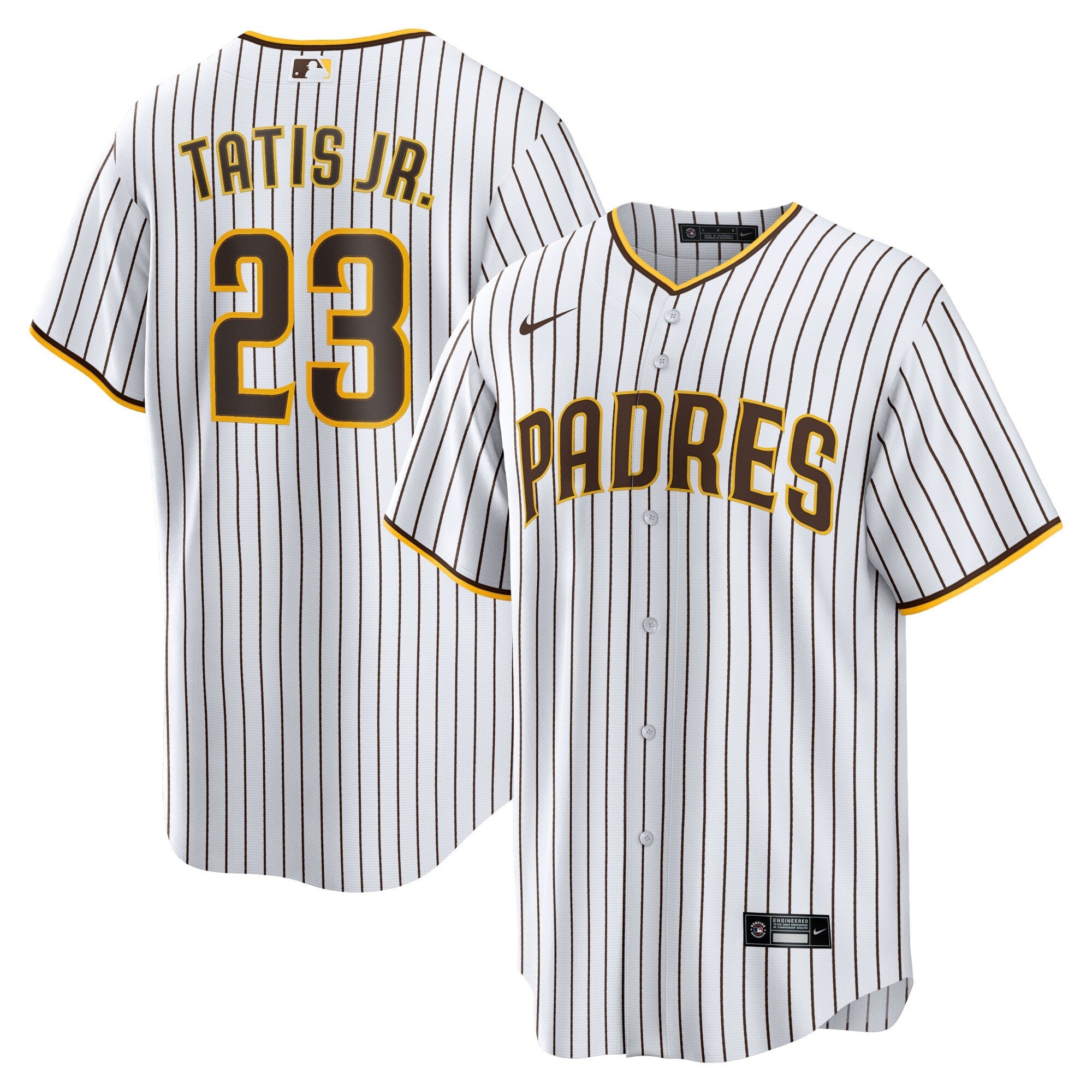 Fernando Tatis Jr. San Diego Padres Nike Alternate Replica Player Jersey - Tan/Brown/White