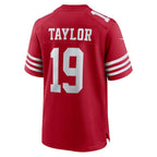 Trent Taylor San Francisco 49ers Nike Team Game Jersey -  Scarlet