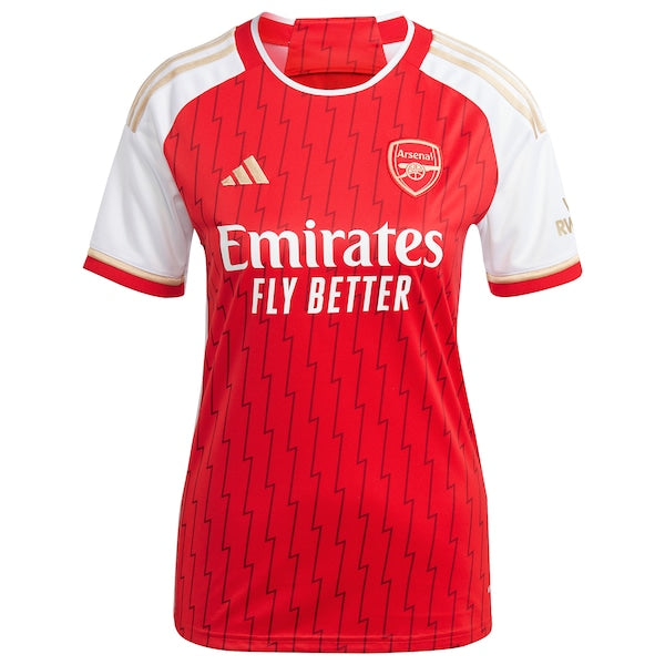 Kai Havertz Arsenal adidas Women's 2023/24 Home Replica Player Jersey - Red/Green/Yellow