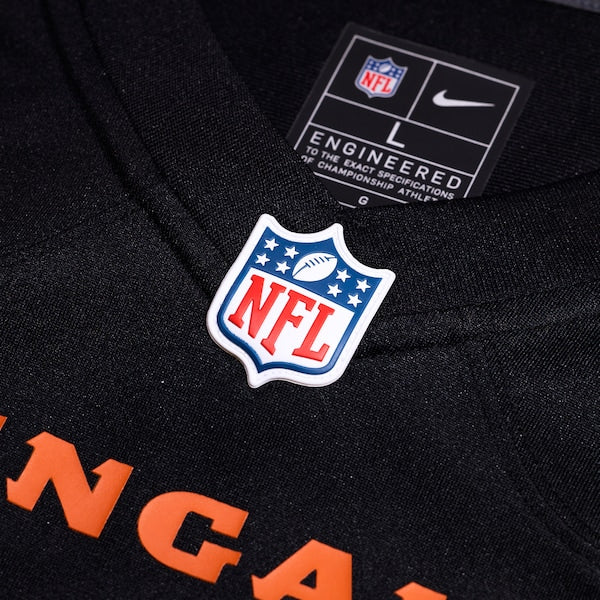 Oren Burks Cincinnati Bengals Nike Team Game Jersey -  Black