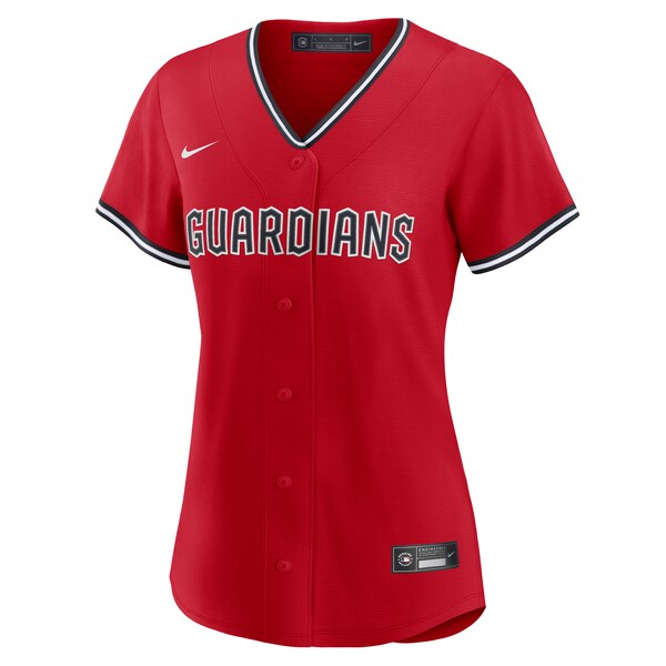 Cleveland Guardians Nike Women's Alternate 2 Replica Jersey - Red/Navy