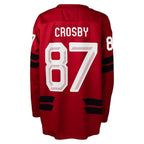 Sidney Crosby Hockey Canada Youth 2026 Replica Jersey - Red