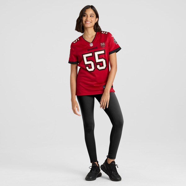 Derrick Brooks Tampa Bay Buccaneers Nike Women's 50th Anniversary Team Game Jersey - Red/Creamsicle