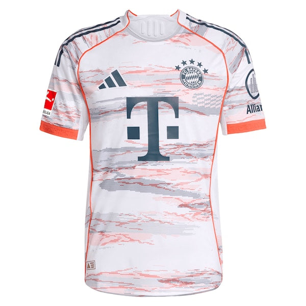 Harry Kane Bayern Munich adidas 2025/26 Away Authentic Player Jersey - White/Red