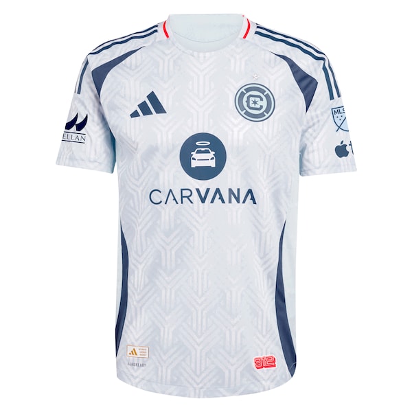 Chicago Fire adidas 2025 The Municipal Kit Authentic Jersey - Light Blue