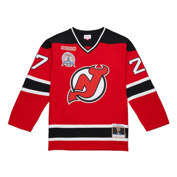 Scott Niedermayer New Jersey Devils  Big & Tall 1999/00 Blue Line 2.0 Jersey - Red