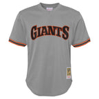 Will Clark San Francisco Giants Youth Cooperstown Collection Mesh Batting Practice Jersey - Gray