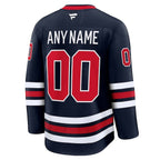 Winnipeg Jets  Alternate Premium Custom Jersey - Navy