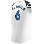 Jordan McLaughlin Minnesota Timberwolves  Youth Fast Break Replica Player Jersey - Association Edition - White