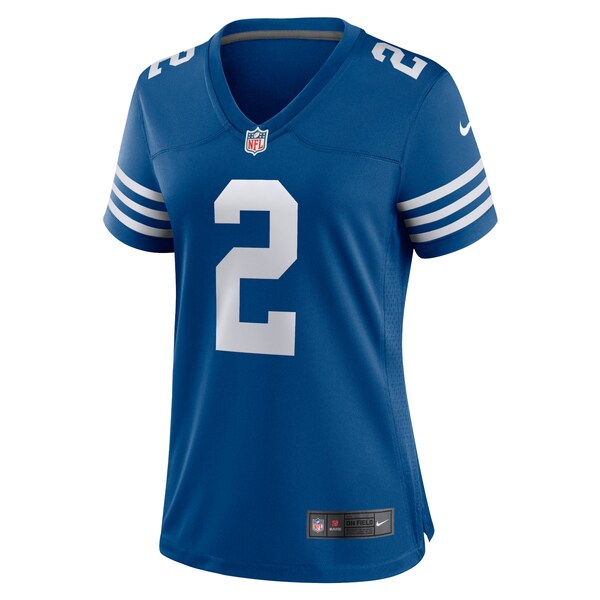 Carson Wentz Indianapolis Colts Nike Women's Alternate Game Jersey - Royal/White