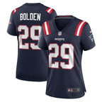 Isaiah Bolden New England Patriots Nike Women's Team Game Jersey -  Navy