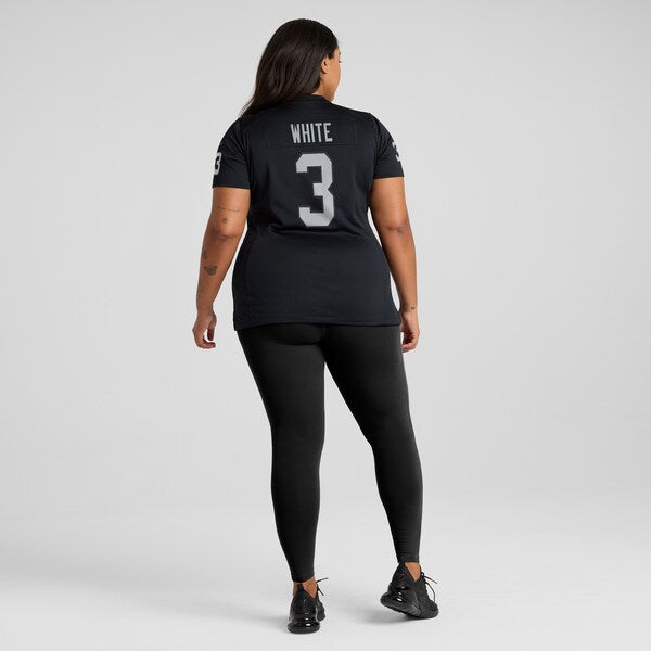 Zamir White Las Vegas Raiders Nike Women's  Game Jersey -  Black