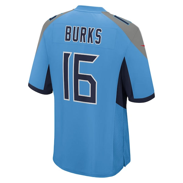 Treylon Burks Tennessee Titans Nike Team Game Jersey -  Light Blue