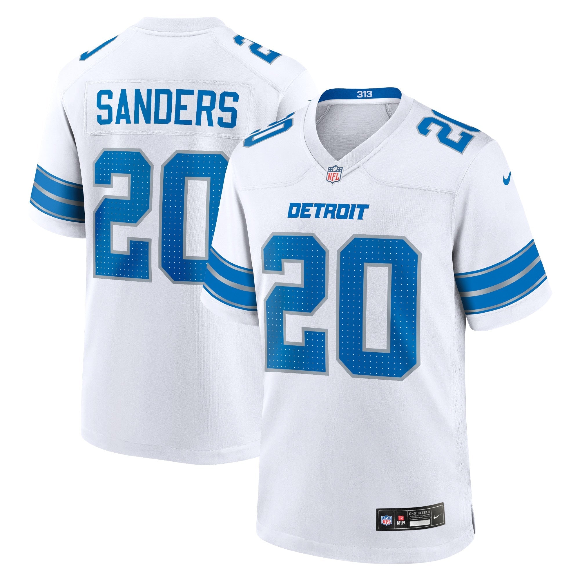 Barry Sanders Detroit Lions Nike Retired Player Game Jersey - Blue