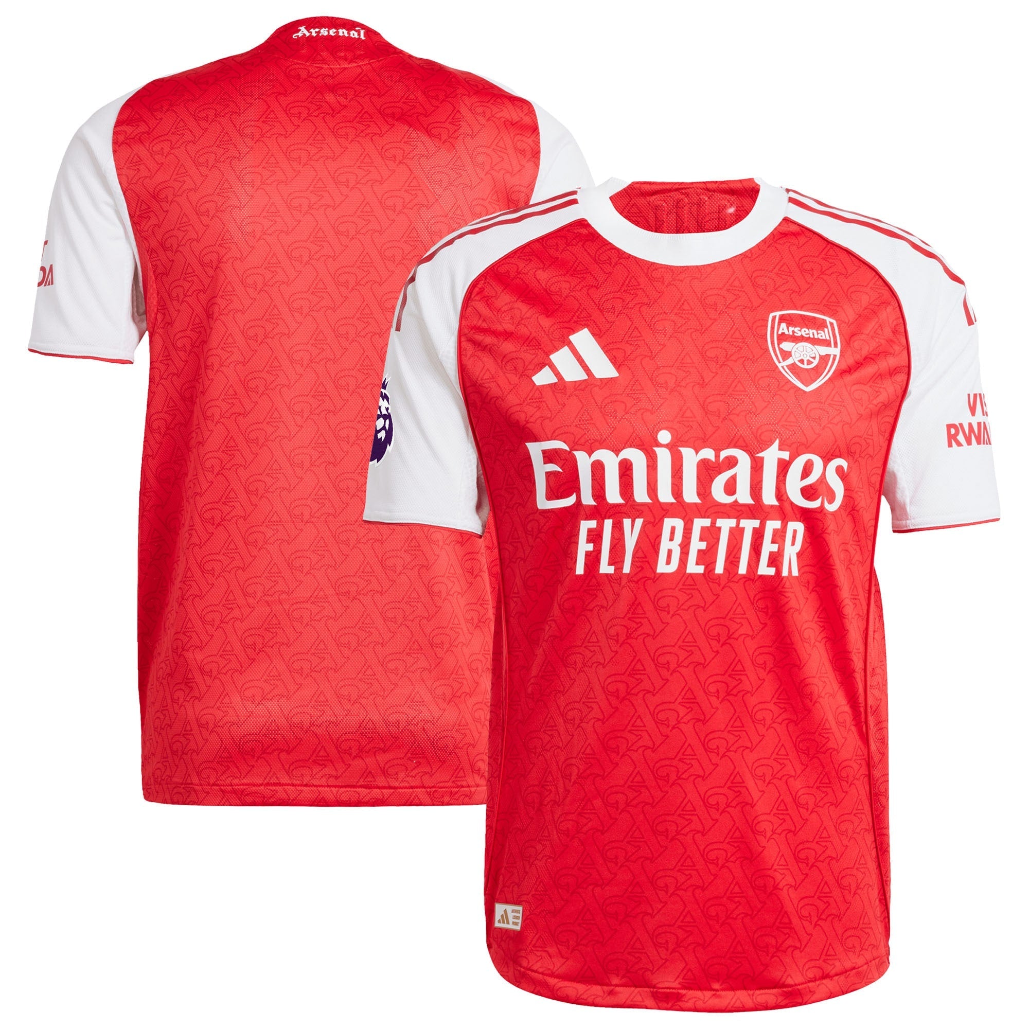 Arsenal adidas 2025/26 Third Authentic Jersey - White/Red/Blue