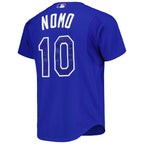 Hideo Nomo Los Angeles Dodgers Cooperstown Collection 2004 Batting Practice Jersey - Royal