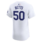 Mookie Betts Los Angeles Dodgers Nike Home Elite Player Jersey - White