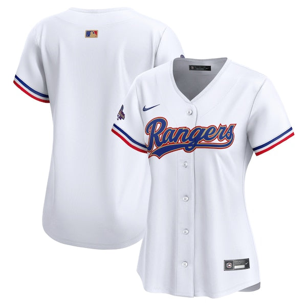 Texas Rangers Nike Women's 2024 Gold Collection Limited Jersey – White