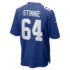 Aaron Stinnie New York Giants Nike Team Game Jersey -  Royal