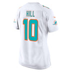Tyreek Hill Miami Dolphins Nike Women's Player Jersey - White/Aqua