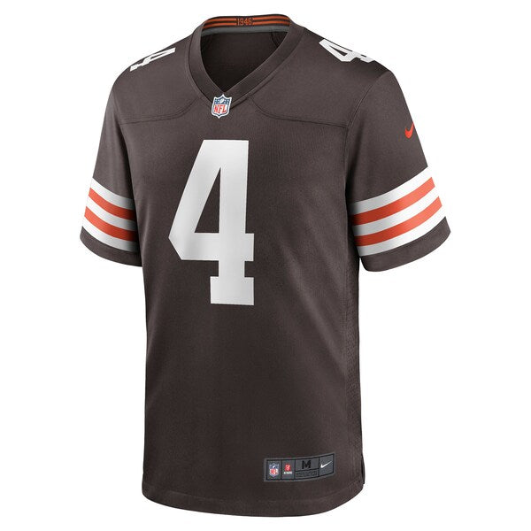 Deshaun Watson Cleveland Browns Nike Game Jersey - Brown/White