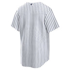 New York Yankees Nike Home Blank Replica Jersey - White
