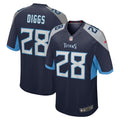 Quandre Diggs Tennessee Titans Nike  Game Jersey -  Navy