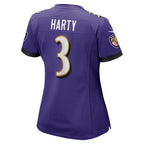 Deonte Harty Baltimore Ravens Nike Women's  Game Jersey -  Purple