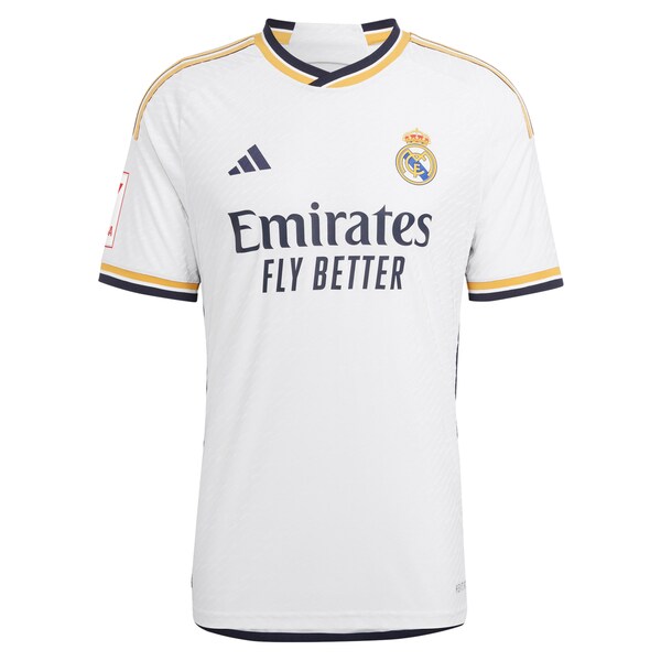 Aurélien Tchouaméni Los Merengues adidas 2023/24 Home Authentic Player Jersey - White/Navy