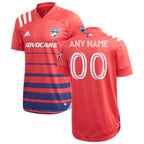 FC Dallas adidas 2020 Legacy EQT Custom Authentic Jersey - Red