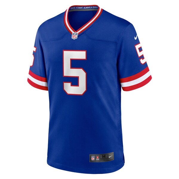 Kayvon Thibodeaux New York Giants Nike Classic Player Game Jersey - Royal/White