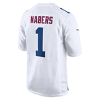 Malik Nabers New York Giants Nike Fashion Jersey - Tundra White