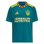 Jalen Neal LA Galaxy adidas Youth 2024 LA Kit Replica Player Jersey - Green