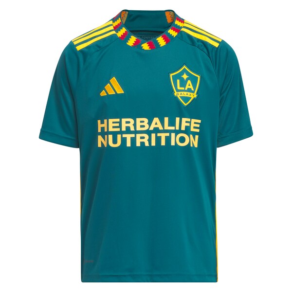 Jalen Neal LA Galaxy adidas Youth 2024 LA Kit Replica Player Jersey - Green