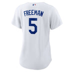 Freddie Freeman Los Angeles Dodgers Nike Women's Replica Player Jersey - White/Royal