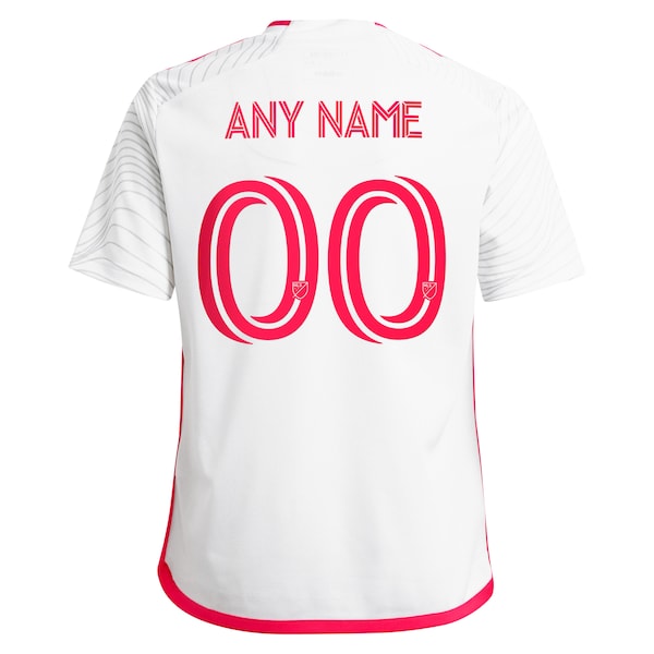 St. Louis City SC adidas Youth 2024 The Confluence Kit Replica Custom Jersey - White
