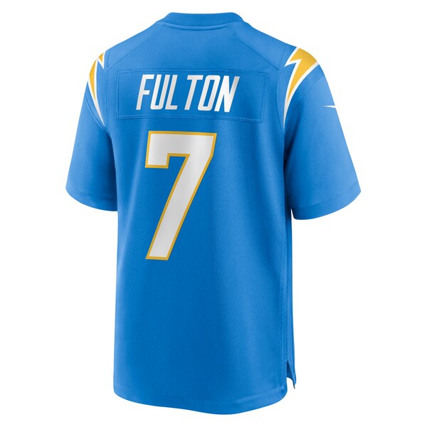 Kristian Fulton Los Angeles Chargers Nike Team Game Jersey -  Powder Blue