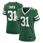 Tarik Cohen New York Jets Nike Women's Team Game Jersey - Legacy Green