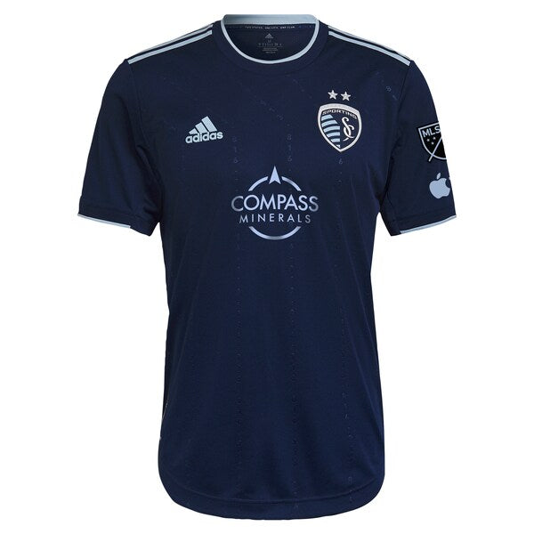 Alan Pulido Sporting Kansas City adidas 2024 State Line 3.0 Authentic Player Jersey - Blue
