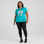 Isaiah Wynn Miami Dolphins Nike Women's  Game Jersey -  Aqua