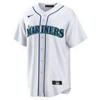 Men's Seattle Mariners Eugenio Suárez Nike White Home Replica Player Jersey