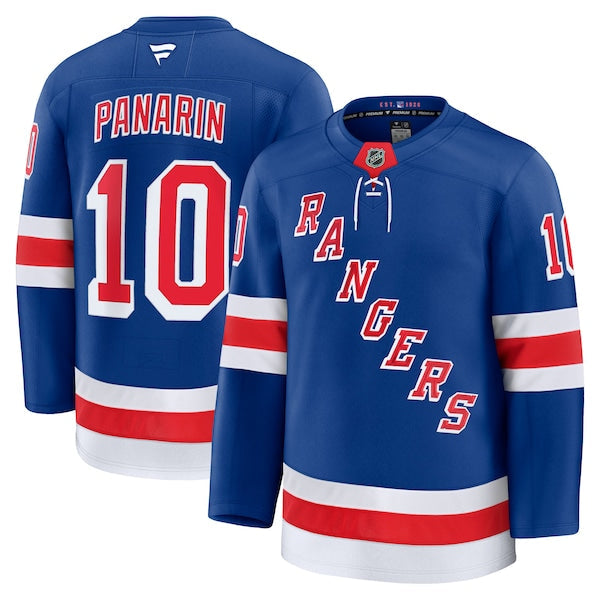 Artemi Panarin New York Rangers  Home Premium Jersey - Blue/Navy/White