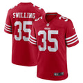 Tre Swilling San Francisco 49ers Nike Team Game Jersey - Scarlet