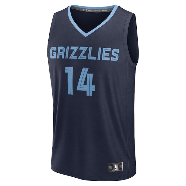 Zach Edey Memphis Grizzlies  Youth 2024 NBA Draft Fast Break Player Jersey - Icon Edition - Navy