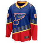 Jordan Binnington St. Louis Blues  Breakaway Jersey - Royal/White/Blue