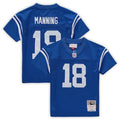 Peyton Manning Indianapolis Colts Male Preschool Retired Legacy Jersey - Royal